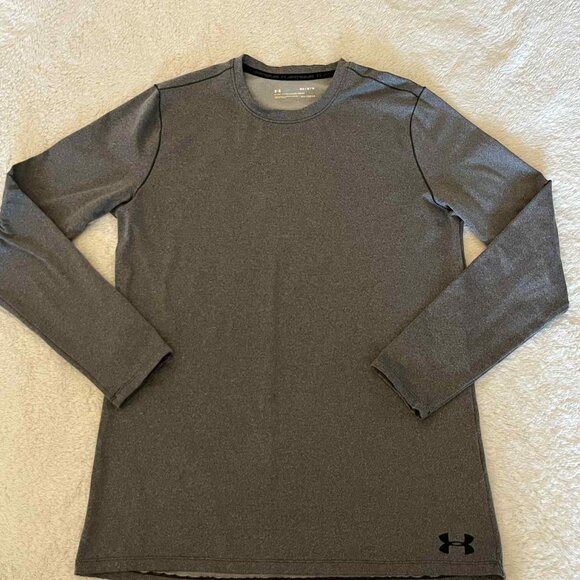 Under Armour Cold Gear Fitted Crew Long Sleeve Shirt Men's size Medium - Picture 2 of 6